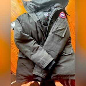 Black Canada Goose Montebello Parka